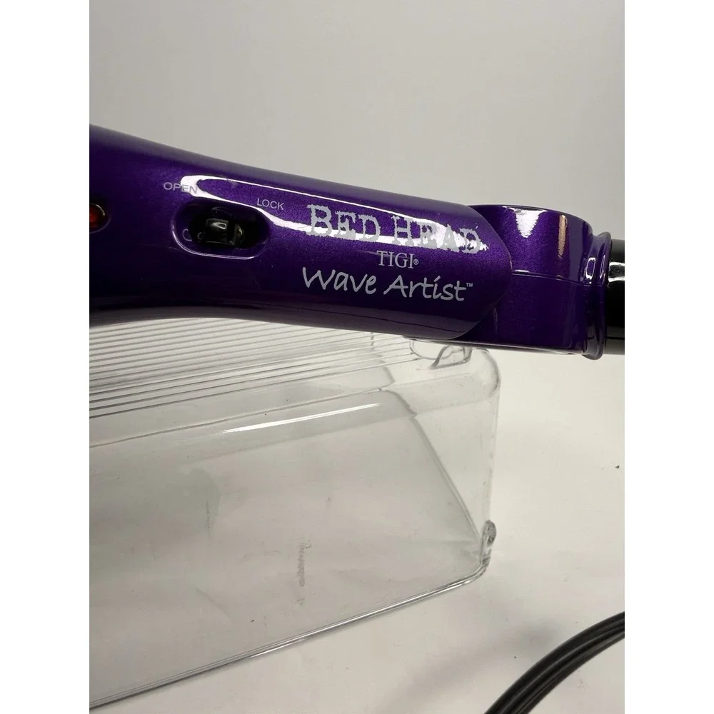Bed Head TIGI‎ Wave Artist Deep Wave Hair Crimper Purple Works Great
